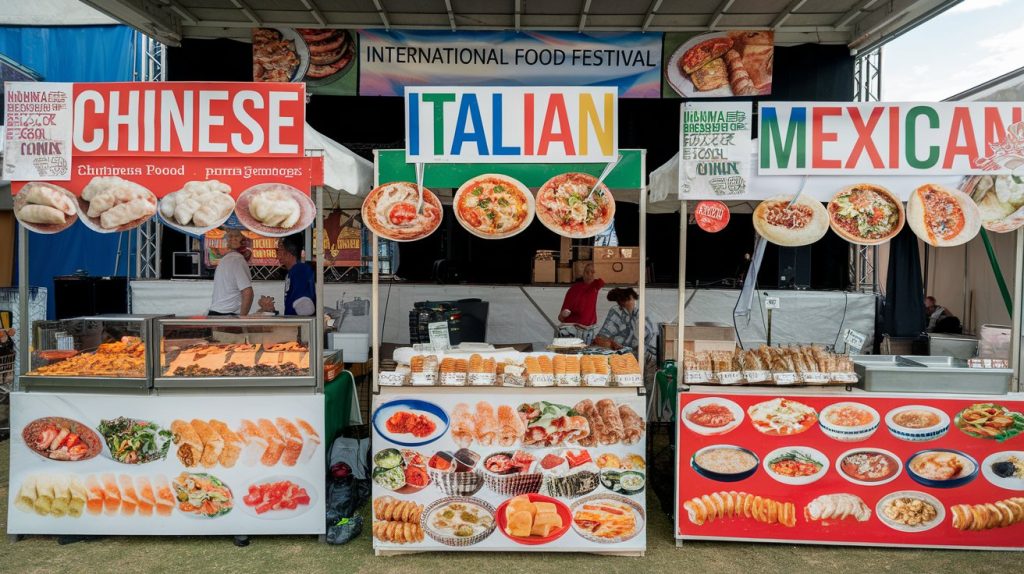 International food festival